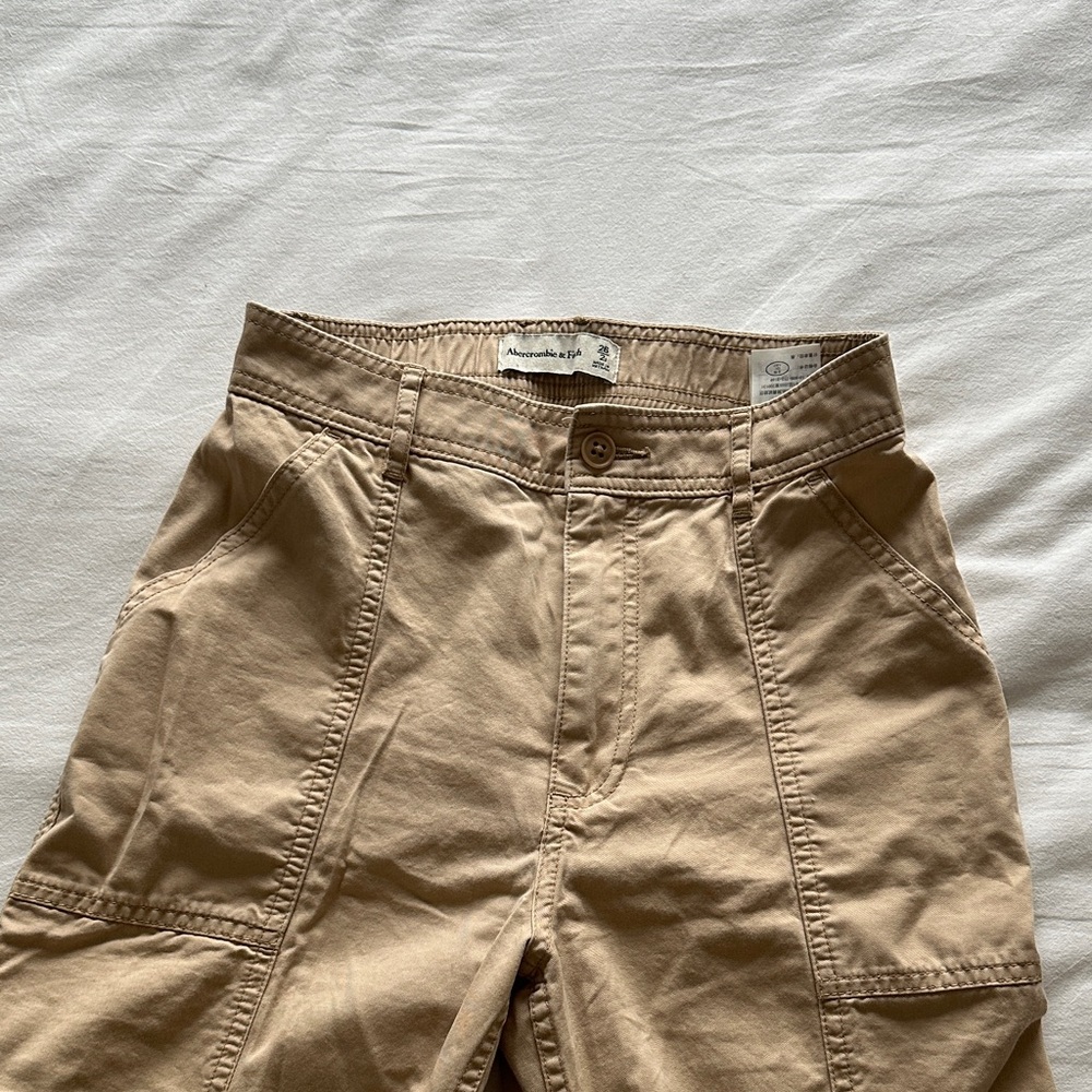 Abercrombie & Fitch Khaki Cargo Pants